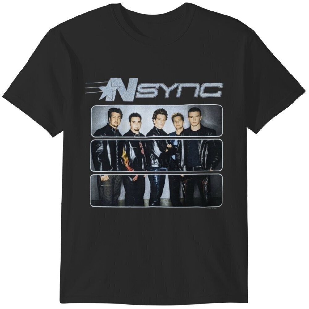 NSYNC Pop Tour 2001 Gift Birthday T Shirt Vintage Music Shirt .